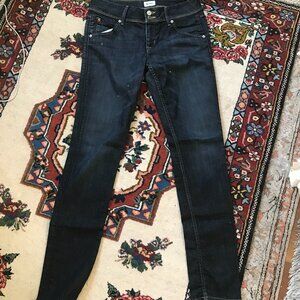 HUDSON Mens  collin flap Skinny Jean  Dark Size 28 88% cotton